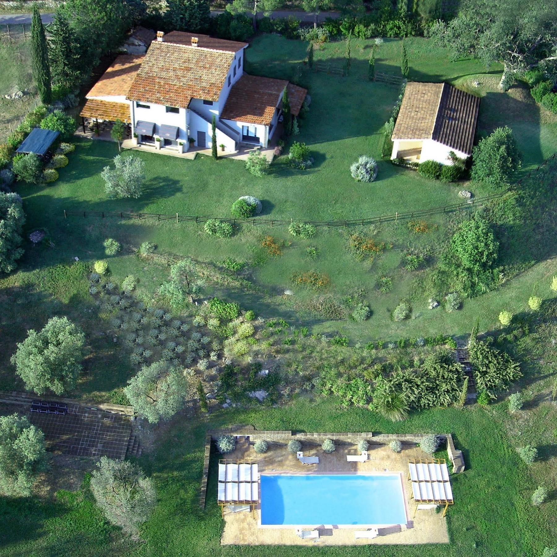 Agriturismo Quercia Rossa Rural House Монтемерано Екстериор снимка